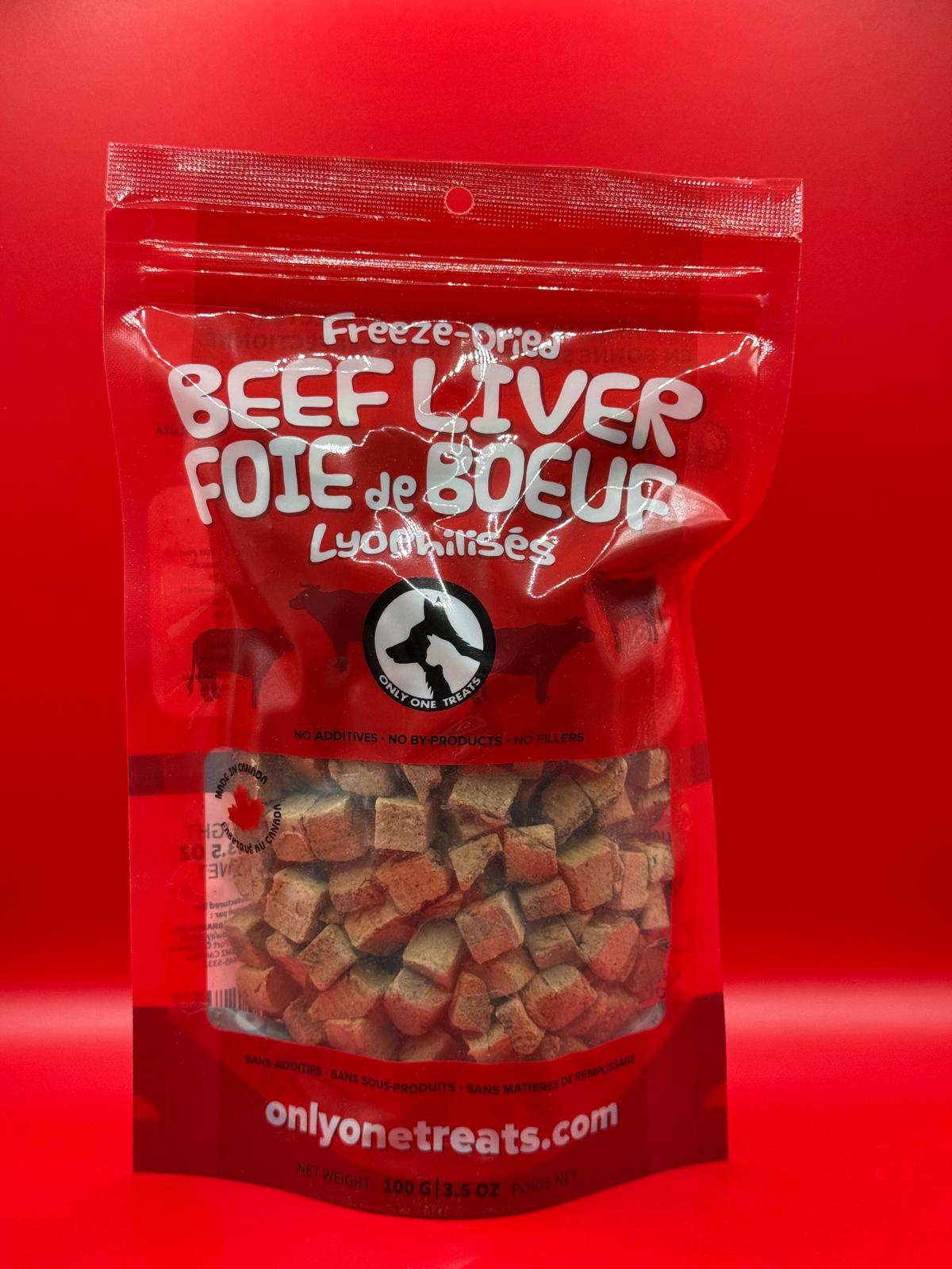 100g dried pumpkin dog treats Only One Treats