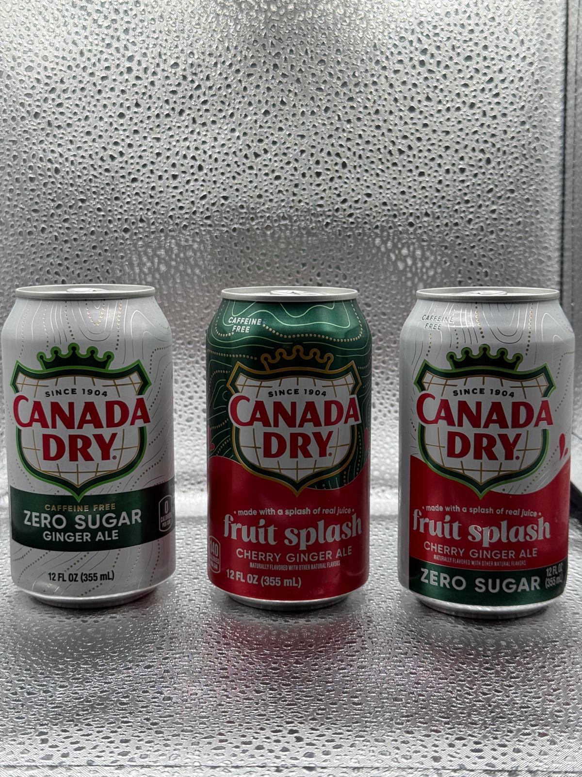 Canada Dry Ginger Ale variety 3-pack cans