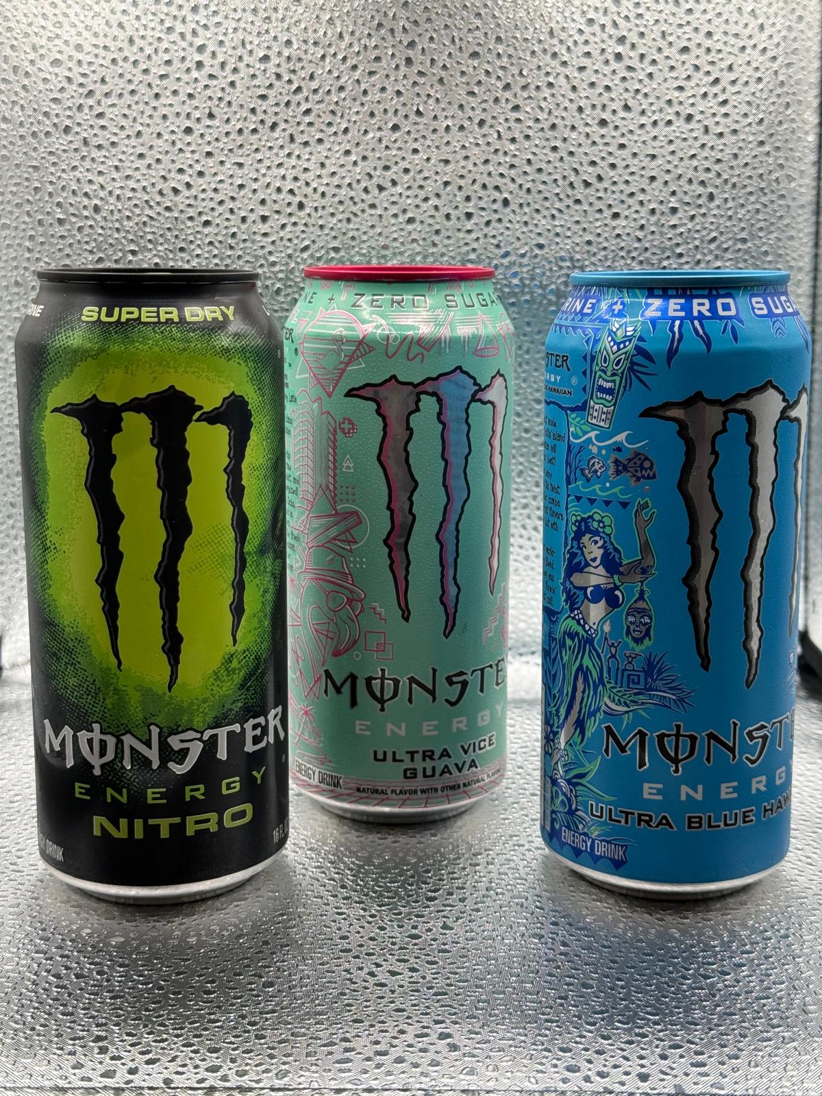 Monster Energy Ultra variety 3-pack cans
